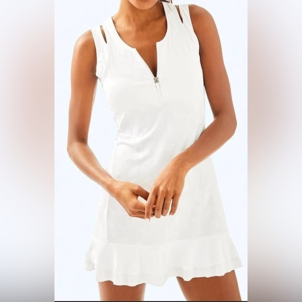 Lilly Pulitzer Women's UPF 50+ Delphina Tennis Dress (109)